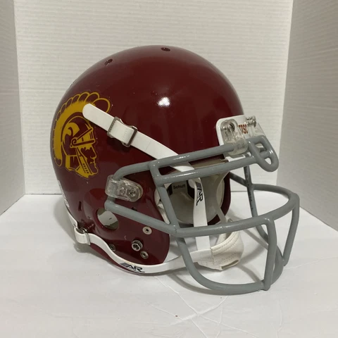 Schutt vintage Football Helmet USC Trojans Cover