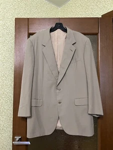 1980’s RARE BRIONI MILANO TAILORED BRUTAL SUIT BLAZER JACKET LANA WOOL SIZE 54 - Picture 1 of 8