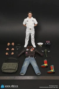 Figura de acción DID MA8018 1/6 militar de la Marina de los Estados Unidos piloto soldado Tom modelo masculino juguetes - Imagen 1 de 24