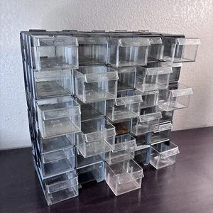 Vintage Dorman Products Parts/Nuts/Bolts Drawer Accessory Tool Box 30 Pcs 3”x5” - Picture 1 of 15