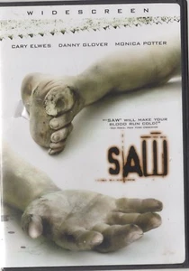 Saw (DVD, 2005, Widescreen) Cary Elwes, Danny Glover and Monica Potter - Picture 1 of 1