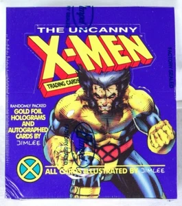 1992 Impel Marvel Uncanny X-Men caja de tarjetas coleccionables sellada de fábrica Jim Lee automática - Imagen 1 de 5