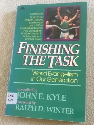 JOHN E. KYLE. FINISHING THE TASK. 0830712518 - Image 1 of 4