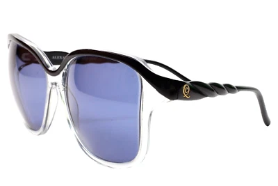 Alexander McQueen AM4149S K4XKU Black Gold Gradient Luxury Italy Sunglasses 60mm - Image 1 of 4