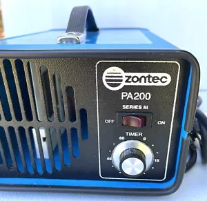 PURIFICATORE ARIA OZONO ZONTEC PA200 Serie III FUNZIONA BENISSIMO Elimina Muffa da Fumo �� - Foto 1 di 6