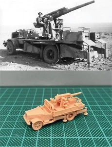 Camión Fiat 634N italiano 1/144 Segunda Guerra Mundial/con pistola Da102/35 (detalle fino) kit de resina - Imagen 1 de 3