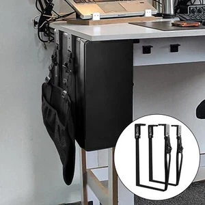 Under Desk PC Mount Easy to Install Portable Professional Adjustable Premium - Afbeelding 1 van 7