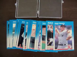 1987 FLEER GLÄNZEND BASEBALL BOSTON RED SOX TEAM SET 23 KARTEN NM-MT - Bild 1 von 1