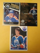 Jari Kurri Edmonton Oilers 3 Card Lot Marquee Legend Mc Donalds UD OPC