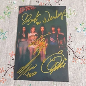 THE PERFECT RED VELVET handsigniertes signed Foto 4*6 cm SAMMLUNG 2018 - Bild 1 von 6