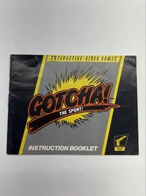 NES Gotcha The Sport Manual / Nintendo Original Instruction Manual. *Very Good*