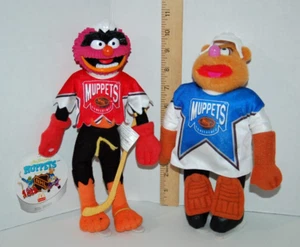 Jim Henson Muppets NHL Hockey Plush McDonald’s Animal Fozzie Bear Stuffed Lot - Picture 1 of 16