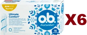 96 ASSORBENTI INTERNI O.B. PROCOMFORT NORMAL TAMPONI SILK TOUCH DONNA - Foto 1 di 2