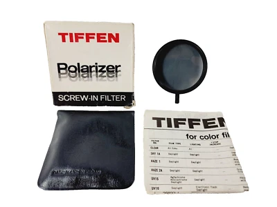 Tiffen 49mm Polarizer Screw-In-Filter (IOB) - Image 1 of 3