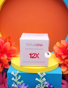 TRYLAGINA Ultimate Collagen Serum 12X Anti-Aging Wrinkle, Moisturizing 5 g NEW - Picture 1 of 7