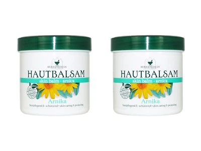(23,98€/L) Herbamedicus ★ Arnika Hautbalsam ★ (2 x 250 ml) Arnica skin balm gel