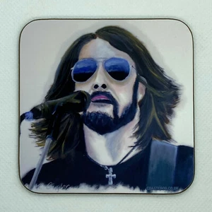 Dave Grohl - Portrait - Hot Drinks Coaster / Bar Mat - Sturdy, Gloss, Original - Picture 1 of 2