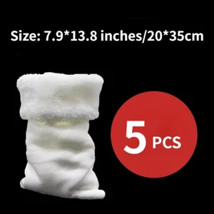 5pcs Aquarium Fish Tank Filter Socks Breathable Filtration Bags Drawstring Bags  - Picture 1 of 10