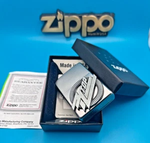 Brand New 2016 ZIPPO Lighter Legendary ZZ TOP ROCK BAND Emblem Satin Chrome - Picture 1 of 11
