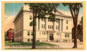 Manchester NH Masonic Temple Street View Landscape c.1939 Vintage Linen Postcard - Picture 1 of 3