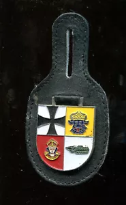BW Verbandsabzeichen auf Leder PzGrenBtl 401 Panzergrenadierbataillon 401 (12) - Bild 1 von 2