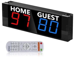 Score Keeper Portable Led Digital Electronic Scoreboard with Remote for Sport... - Picture 1 of 6