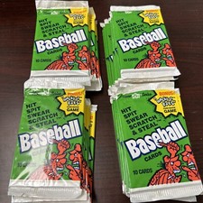 1991 Confex Hit Spit Swear Scratch & Steal Baseball 26x Sealed Wax Packs Lot