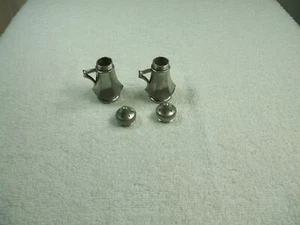 Saleros y pimenteros de peltre de colección diseñados por V. Lollo #64 Nueva York - Imagen 1 de 5