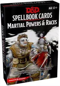 Carte libro degli incantesimi D&D: poteri marziali e razze (scatola piccola) nuove e sigillate - Foto 1 di 1
