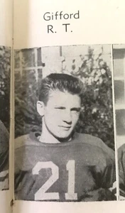 Frank Gifford 1946 Sophomore High School Yearbook NFL Football Hall Of Fame - Picture 1 of 8
