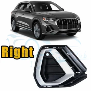 For Audi Q3 2019 2020 2021 Right Front Bumper Fog Light Grill Fog Lamp Cover c - Bild 1 von 9