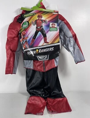 Disfraz de Halloween Power Rangers Bestia Niño Pequeño Talla 2T Vestir Jugar Divertido NUEVO Foto 1 de 4