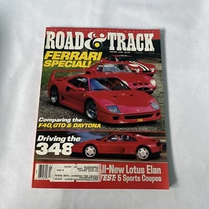 1990 January Road And Track Magazine Ferrari Special Cars (CP230) - Picture 1 of 3