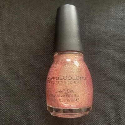 Esmalte de uñas Sinful Colors DORADO 1383 metálico cobre brillo nuevo Foto 1 de 4