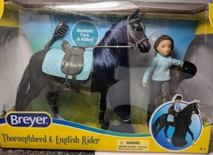 BREYER FREEDOM SERIE VOLLBLUT UND ENGLISCHER REITER GESCHENKSET - NEU IM KARTON! - Bild 1 von 3