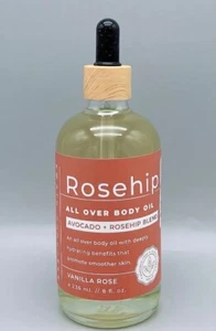 Earth Goodness feuchtigkeitsspendendes Körperöl mit Hagebutte + Avocado 8 flüssige Unzen Neu! - Bild 1 von 1