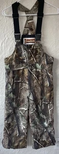 Gamehide Youth Insulated mid-weight deer camp bib/ overalls, pockets; size S - Picture 1 of 11