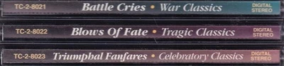 CD - THUNDER CLASSICS x 3: Battle Cries / Bows of Fate / Triumphal Fanfares Foto 1 de 4