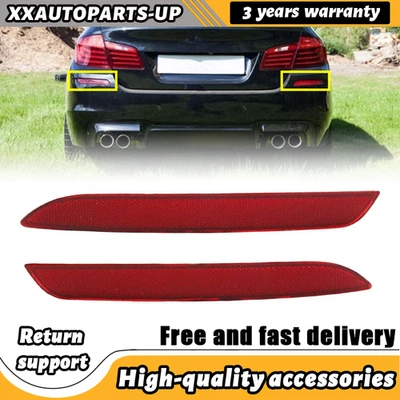 For BMW 528i xDrive 550i M5 2010-2016 Rear Bumper Reflector Left & Right Foto 1 de 4