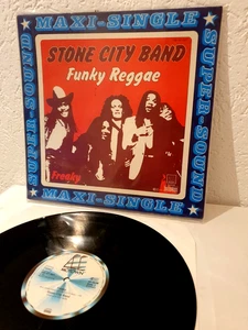 Maxi LP STONE CITY BAND-FUNKY REGGAE 1981 Motown Rec.#120-07-021 in Sammelhülle - Imagen 1 de 3