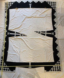 New Pendleton Wool blanket fabric remnants - Los Ojos - appx 1.10 lb. - Picture 1 of 5