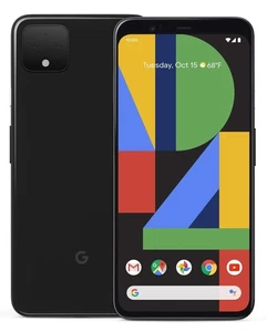 Google Pixel 4 XL -  128GB - Just Black - Unlocked - Good Condition - Imagen 1 de 8