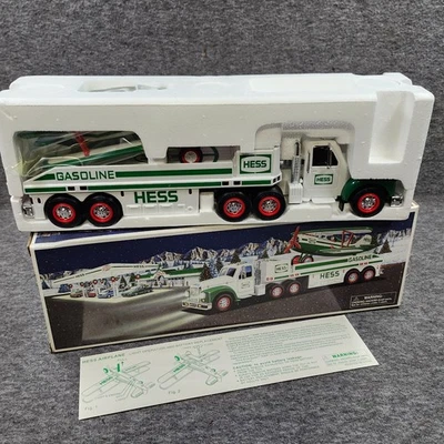 De colección - Camión y avión Hess 2002 - ¡NUEVO EN CAJA! (Sin amarillamiento) Foto 1 de 4