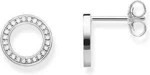Thomas Sabo Damen Ohrringe Ohrstecker Kreis 925 Sterling Silber H1947-051-14 - Bild 1 von 1