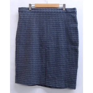 Banana Republic Bleistiftrock Damen Hahnentritt Größe 12 klassisch Business / #1285 - Bild 1 von 4