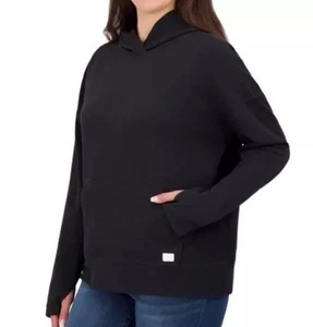 Soybu Textured Knit Hoodie, Color: Black, Size Large, NWT - Picture 1 of 4