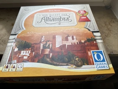 ALHAMBRA - Queen Games - Dirk Henn - Erstauflage -  Versiegelt - WIE NEU - Bild 1 von 2