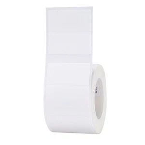 (30x15mm (460 Sheets)White)Niimbot White Blank Thermal Printing Paper TDW - Zdjęcie 1 z 9