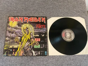 LP VINYL IRON MAIDEN ALBUM KILLERS EMC 3357 UK 1981 A1-U B1-U VG/GOOD - Picture 1 of 7