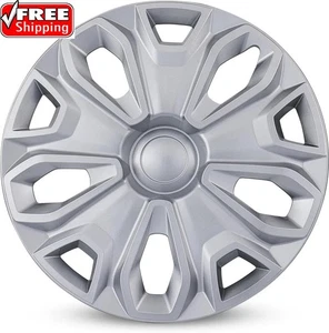 Hubcap Wheel Covers for 2015-2025 Ford Transit 150 250 350 350HD 1 pc Silver - Picture 1 of 7